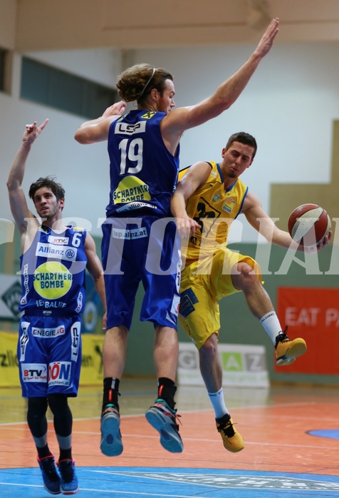06.11.2015 Basketball ABL 2015/16 Grunddurchgang 11.Runde UBSC Graz vs. Swans Gmunden