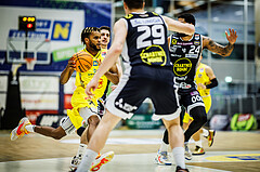 Basketball, Win2Day Superliga 2023/24, Grunddurchgang 4.Runde, SKN St. Pölten, Gmunden Swans, Michael Anthony Randolph Jr. (5)