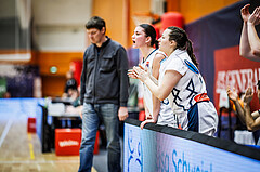 Basketball, Win2Day Basketball Damen Superliga 2023/24, Grunddurchgang 12.Runde, Vienna Timberwolves, Vienna United, Magdalena Schmidt (4), Katharina Kindl (5)