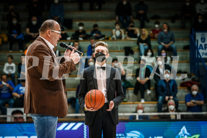 Basketball, bet-at-home Basketball Superliga 2021/22, Platzierungsrunde Spiel 4, Oberwart Gunners, SKN St. Pölten, 