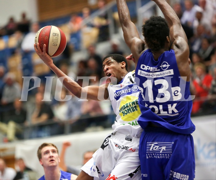 Basketball ABL 2015/16 Playoff Viertelfinale Spiel 3 Gmunden Swans vs. Oberwart Gunners