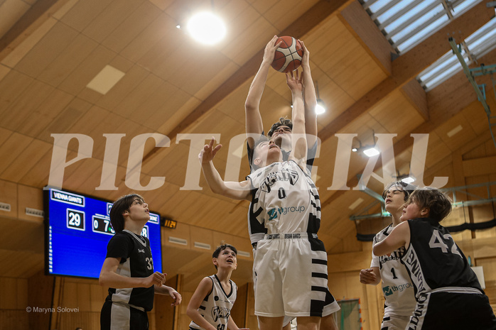 22.03.2025 Österreichischer Basketballverband 2024/25, SLMU14, Vienna Giants vs. BBC Nord Dragonz 