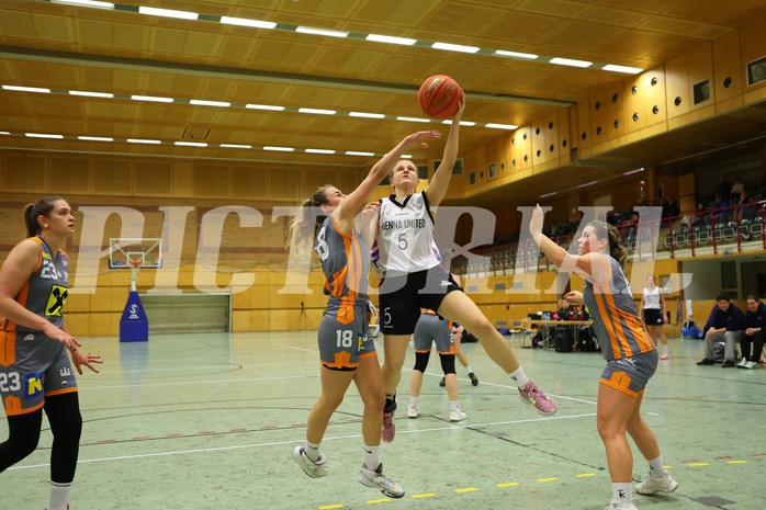 Basketball Damen Superliga 2022/23, Grunddurchgang 8.Runde Vienna United vs. BK Duchess


