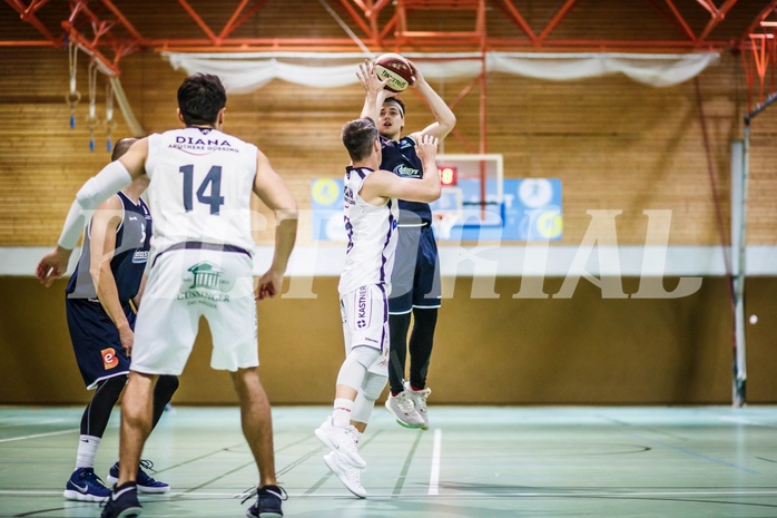 Basketball, 2.Bundesliga, Grunddurchgang 2.Runde, BBC Nord Dragonz, Jennersdorf Blackbirds, Ognjen Drljaca (4)