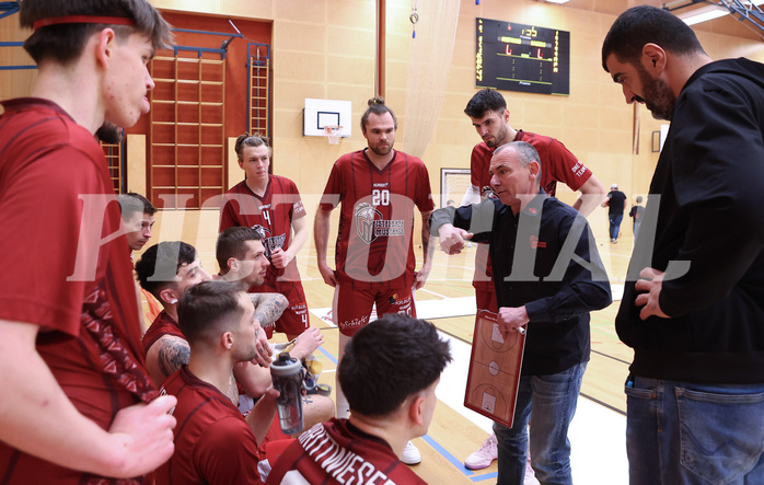 Basketball Zweite Liga 2024/25, Grunddurchgang 21.Runde Mistelbach Mustangs vs. Raiders Tirol