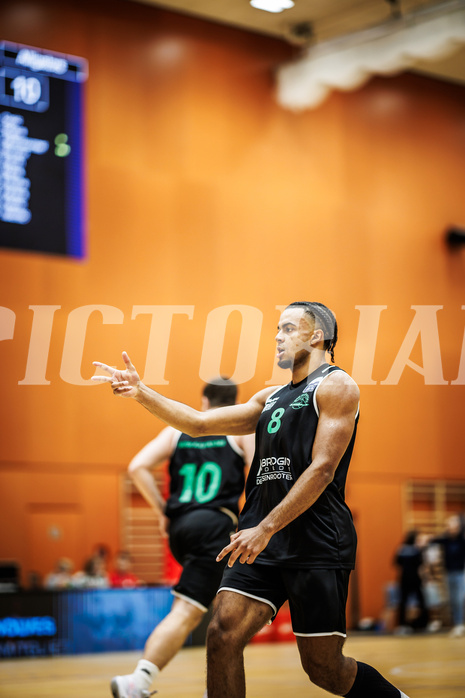 Basketball, Basketball Zweite Liga 2024/25, Grunddurchgang 4.Runde, Vienna Timberwolves, UDW Alligators, Steven Kaltenbrunner (8)