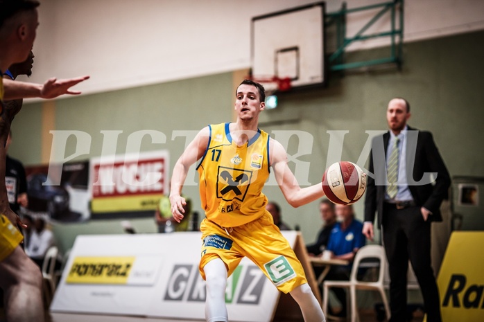 Basketball, ABL 2017/18, Grunddurchgang 29.Runde, UBSC Graz, Oberwart Gunners, Bobby Ohakwe (17)
