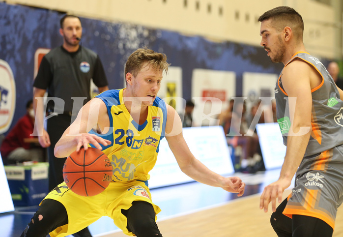 Basketball Superliga 2021/22, Grunddurchgang 5.Runde SKN St.Pölten vs. Klosterneuburg Dukes