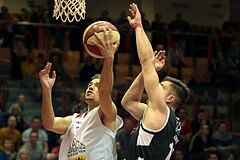 13.04.2019 Basketball ABL 2018/19 Grunddurchgang 33. Runde Traiskirchen Lions vs Flyers Wels
