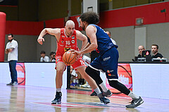 Basketball Superliga 2024/25, Playoff, Viertelfinale Spiel 1, Flyers Wels vs BBC Nord Dragonz,

