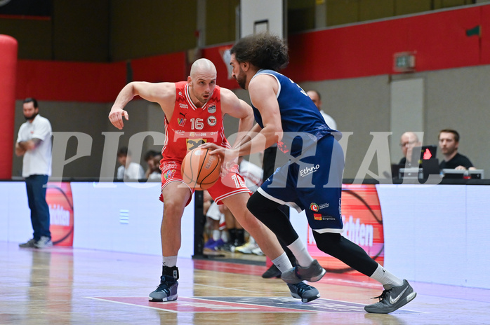 Basketball Superliga 2024/25, Playoff, Viertelfinale Spiel 1, Flyers Wels vs BBC Nord Dragonz,