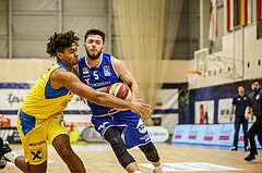 Basketball, bet-at-home Basketball Superliga 2020/21, Grunddurchgang 15. Runde, SKN St. Pölten Basketball, Oberwart Gunners, Ignas Fiodorovas (5)