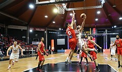 Basketball ABL 2016/17, Playoff VF Spiel 1 BC Vienna vs. WBC Wels


