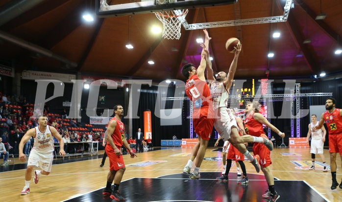 Basketball ABL 2016/17, Playoff VF Spiel 1 BC Vienna vs. WBC Wels