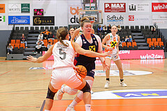 Basketball Damen Superliga 2023/24, Grunddurchgang Spiel 4 BK Duchess Klosterneuburg vs. SKN St.Pölten


