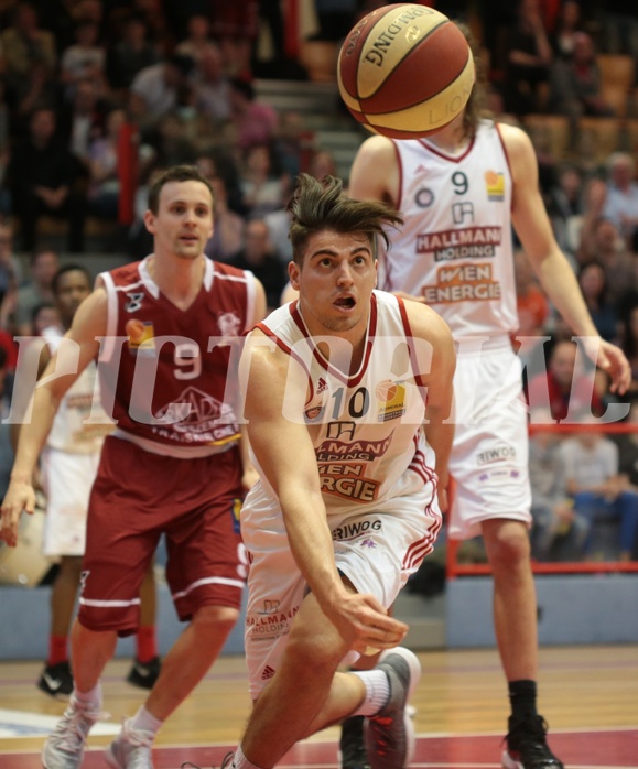 02.04.2018 Basketball ABL 2017/18 Grunddurchgang 30. Runde Traiskirchen Lions vs. BC Hallmann Vienna
