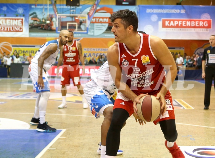 Basketball ABL 2017/18, Playoff HF Spiel 2 Kapfenberg Bulls vs. BC Vienna


