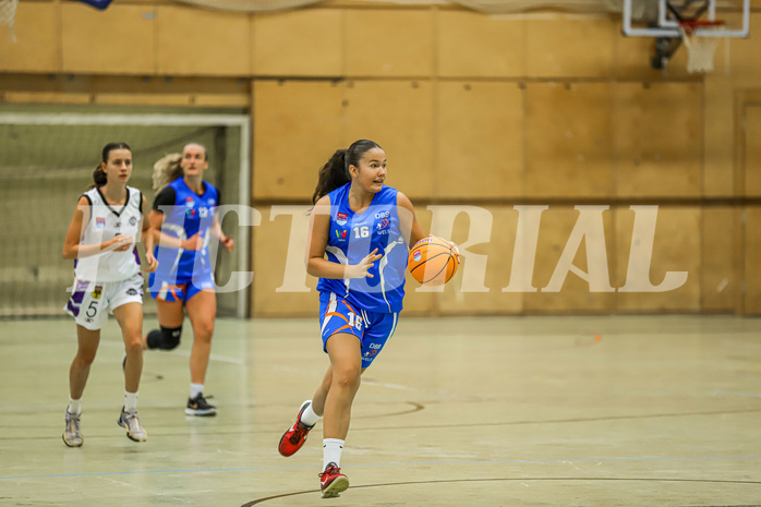 Basketball Damen Superliga 2024/25, Grunddurchgang 03.Runde VIENNA UNITED vs. DBB WELS

