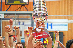 Basketball, Basketball Superliga 2024/25, Playoffs, Finale Spiel 1, Oberwart Gunners vs. BBC Nord Dragonz