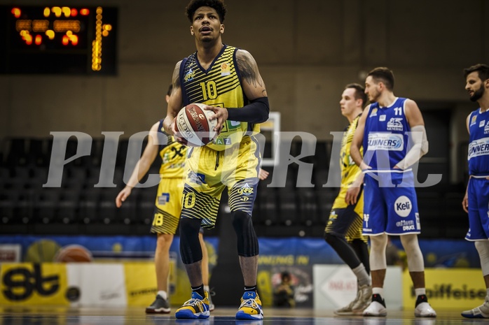 Basketball, ABL 2018/19, Grunddurchgang 18.Runde, UBSC Graz, Oberwart Gunners, Kevin Tyus (10)