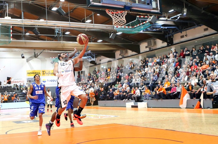 Basketball ABL 2015/16, Grunddurchgang 32.Runde BK Dukes Klosterneuburg vs. Oberwart Gunners