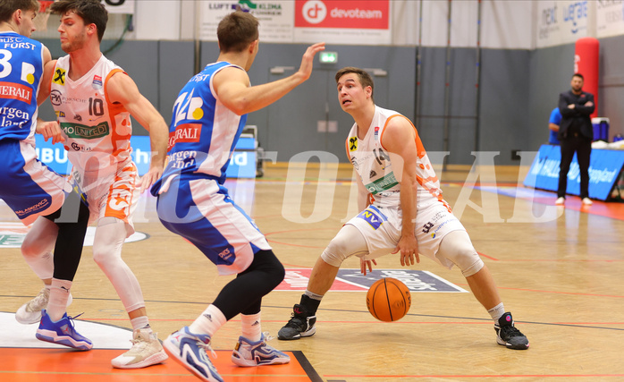 Basketball Superliga 2023/24, Grunddurchgang Spiel 11 Klosterneuburg Dukes vs. Oberwart Gunners


