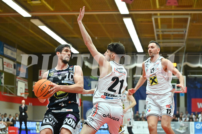 Basketball Superliga 2023/24, 8.Plazierungsrunde,
Flyers Wels vs. Gmunden Swans

