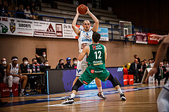 Basketball, bet-at-home Basketball Superliga 2021/22, Playoffs, Viertelfinale Spiel 1, Oberwart Gunners, Kapfenberg Bulls, Renato Poljak (16)