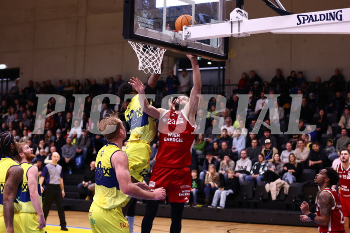 31.01.2025, Graz, Raiffeisen Sportpark Graz, Basketball Superliga 2024/25, Grunddurchgang, Runde 19, UBSC Graz - BC Vienna