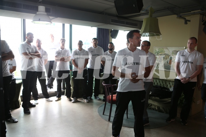 Basketball ÖBV 2019, Pressekonferenz  vs. 


