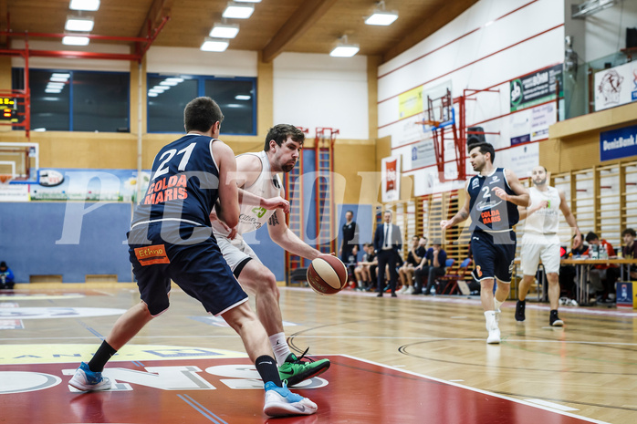 Basketball, Basketball Zweite Liga, Grunddurchgang 19.Runde, Basket Flames, BBC Nord Dragonz, Justin Vallejo (25)