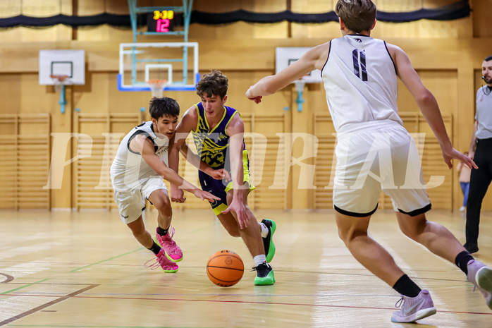 20.10.2024 Österreichischer Basketballverband 2024/25, SLMU16,Basket Flames vs. UBSC Graz

