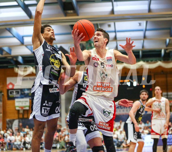 Basketball Superliga 2022/23, Playoff, Finale Spiel 3 Gmunden Swans vs. BC Vienna