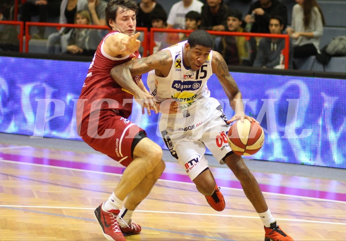 Basketball ABL 2015/16 Grunddurchgang 14.Runde Traiskirchen Lions vs. Gmunden Swans


