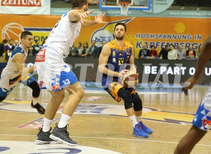 Basketball ABL 2017/18, Grunddurchgang 20.Runde Kapfenberg Bulls vs. Fürstenfeld Panthers