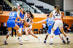 Basketball, Win2Day Basketball Damen Superliga 2023/24, Grunddurchgang 10.Runde, Vienna Timberwolves, DBB LZ OÖ, Magdalena Schmidt (4)