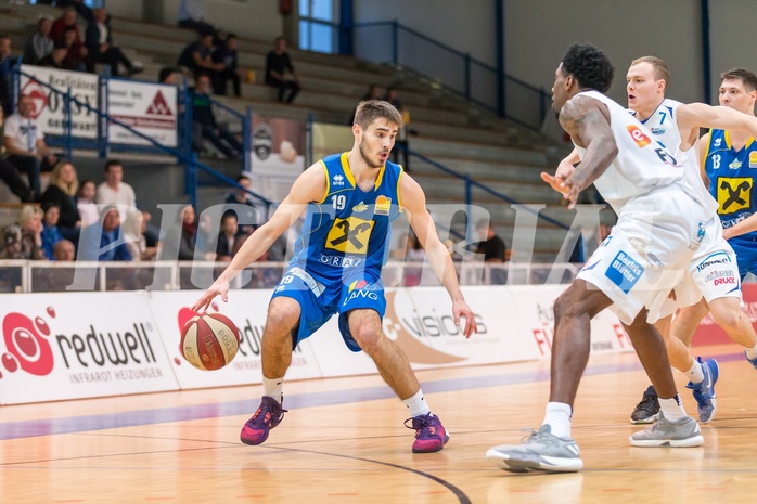 Basketball, ABL 2016/17, Grunddurchgang 31.Runde, Oberwart Gunners, UBSC Graz, Milos Krivokapic (19)