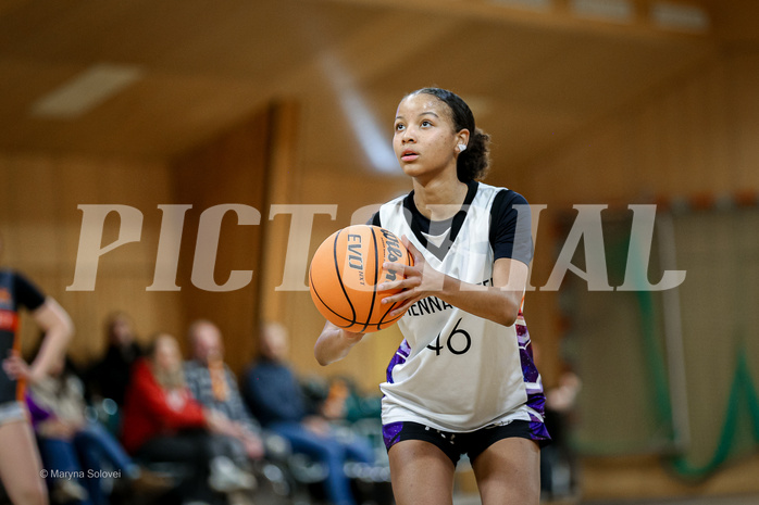 16.02.2025 Österreichischer Basketballverband 2024/25, SLWU16 Vienna United vs Basket Duchess