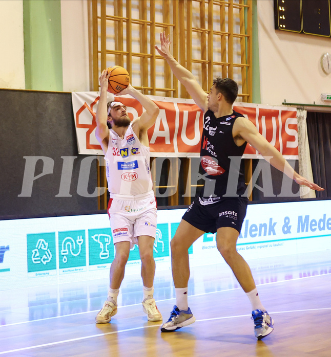 Basketball Superliga 2024/25, Grunddurchgang 12.Runde SKN St. Pölten vs. Kapfenberg Bulls


