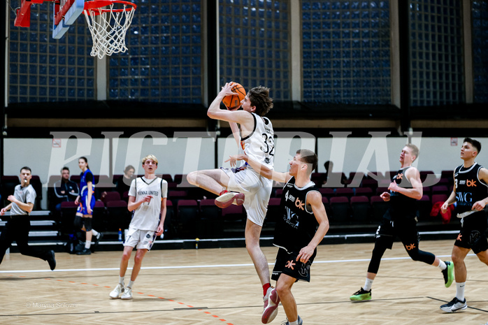 01.03.2025 Österreichischer Basketballverband 2024/25, SLMU19 Vienna United vs. Basket Dukes