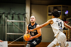 Basketball, Basketball Zweite Liga 2024/25, Grunddurchgang 13.Runde, Mattersburg Rocks, Güssing Blackbirds, Mate Horvath (18)