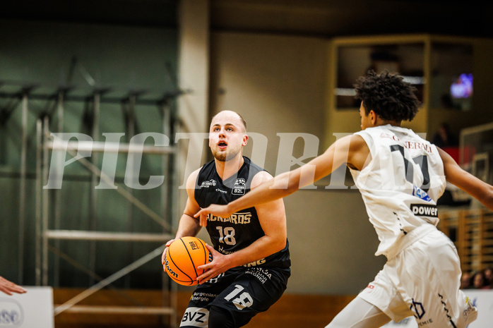 Basketball, Basketball Zweite Liga 2024/25, Grunddurchgang 13.Runde, Mattersburg Rocks, Güssing Blackbirds, Mate Horvath (18)