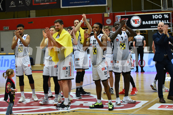 Basketball Superliga 2021/22, Grunddurchgang 18. Runde Flyers Wels vs. Oberwart