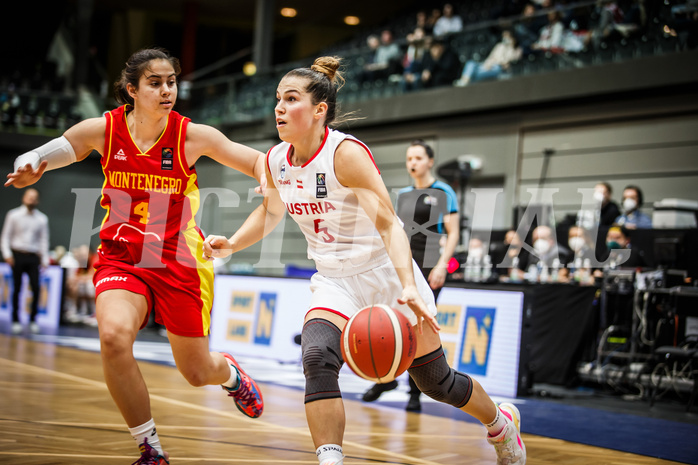 Basketball, FIBA Women´s Eurobasket Qualifiers 2023, , Österreich, Montenegro, Lisa Zderadicka (5)