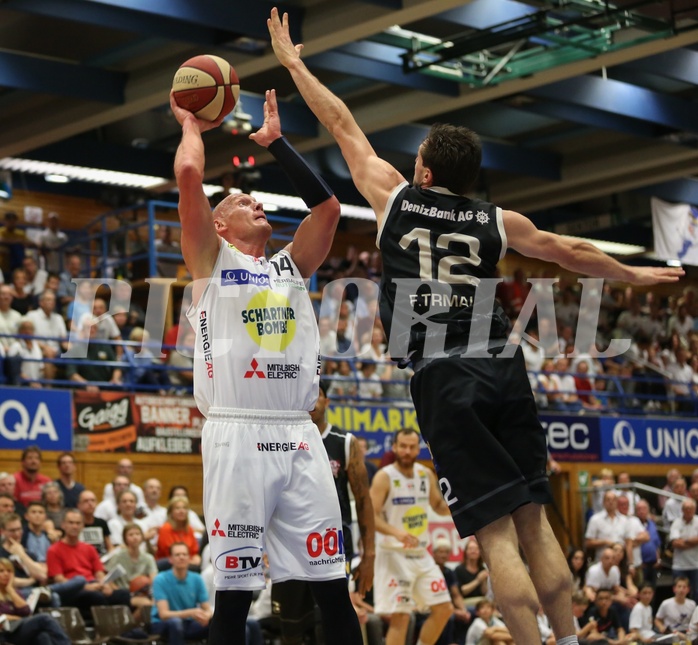 Basketball ABL 2017/18, Playoff HF Spiel 3 Gmunden Swans vs. Traiskirchen Lions