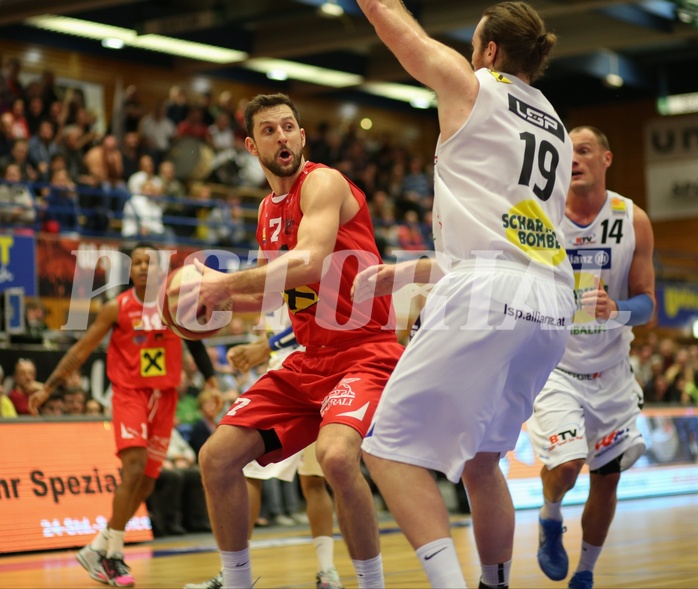 Basketball ABL 2015/16 Grunddurchgang 26.Runde Gmunden Swans vs. WBC Wels


