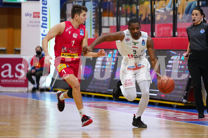 Basketball Superliga 2021/22, Grundduchgang 13.Runde , Kapfenberg  vs. Traiskirchen


