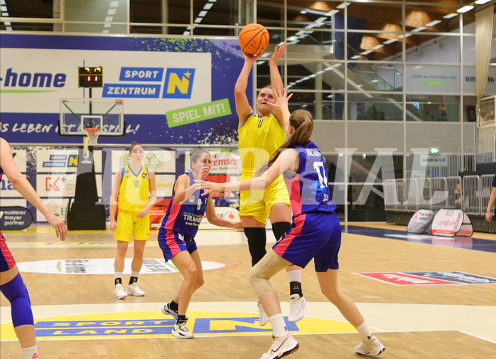 Basketball Damen Superliga 2023/24, Grunddurchgang 1.Runde SKN St. Pölten vs. UBSC-DBBC Graz