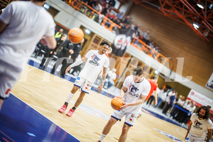 Basketball, Win2Day Superliga 2024/25, Playoffs Viertelfinale Spiel 4, BBC Nord Dragonz, Flyers Wels, Rayshawn Mart (3)