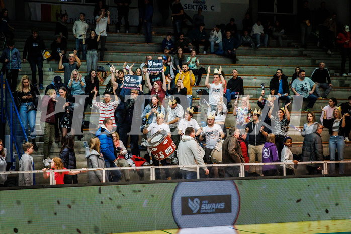 Basketball, Basketball Austria Cup 2022/23, Herren Finale, Gmunden Swans, UBSC Graz, #swansfans